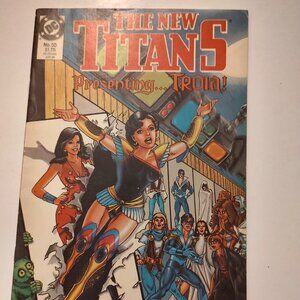 NEW TITANS # 55 1ST Troia Starring Batman By Marv Wolfman & George Perez